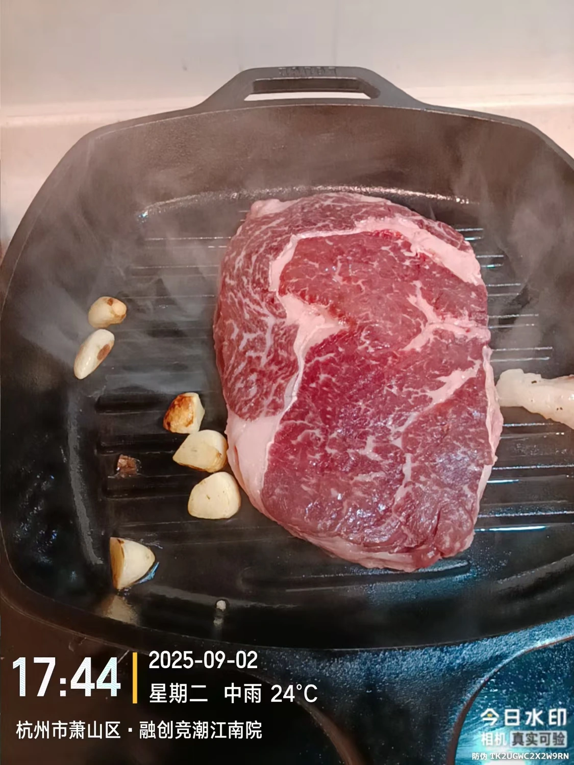 烹饪过程实拍